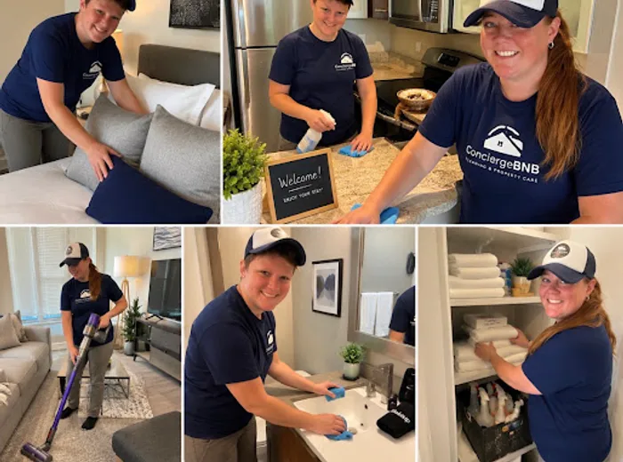 Concierge BNB Cleaners, LLC team at work